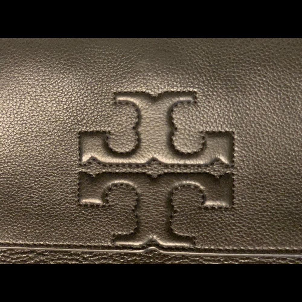 NWT TORY BURCH Bombe T Small Leather Crossbody Bag